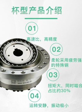 苏州CLSS32-10S谐波2减速杯型1417 20 25 3高精度低机.噪音易安装