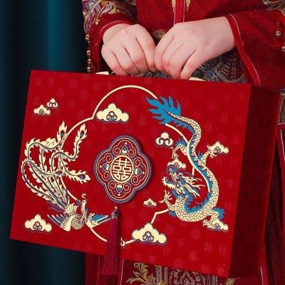 彩礼钱盒子结婚聘礼盒彩礼盒10万元礼金箱子提亲订婚用品大全聘金,节庆用品/礼品,婚房装扮用品,淘宝优惠券,粉丝福利购,淘宝优惠卷