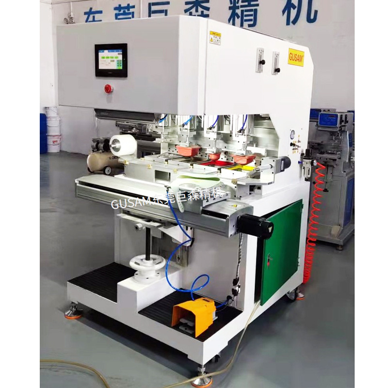 厂家直销伺服电机单色移印机有限电视天线锅接收信号印刷机全自动