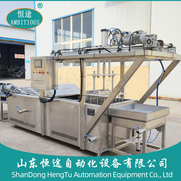 定制黄金脆梅花酥油炸机成型蜂窝饼加工设备生产厂家全自动高效