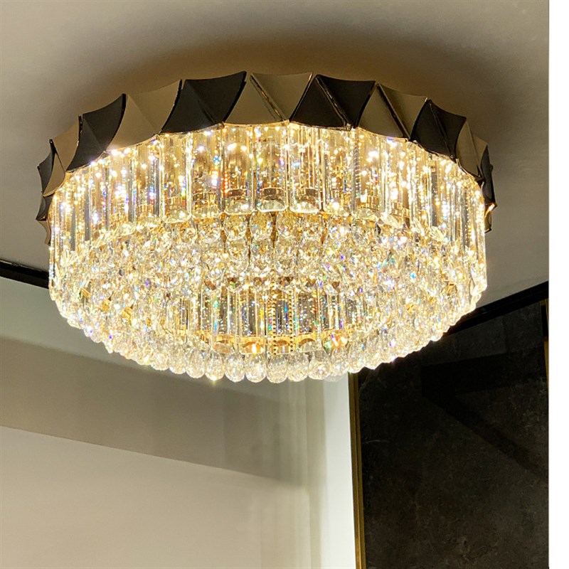 客厅吊灯水晶轻奢2023年新款餐厅卧F室现代高档创意大气别墅大厅