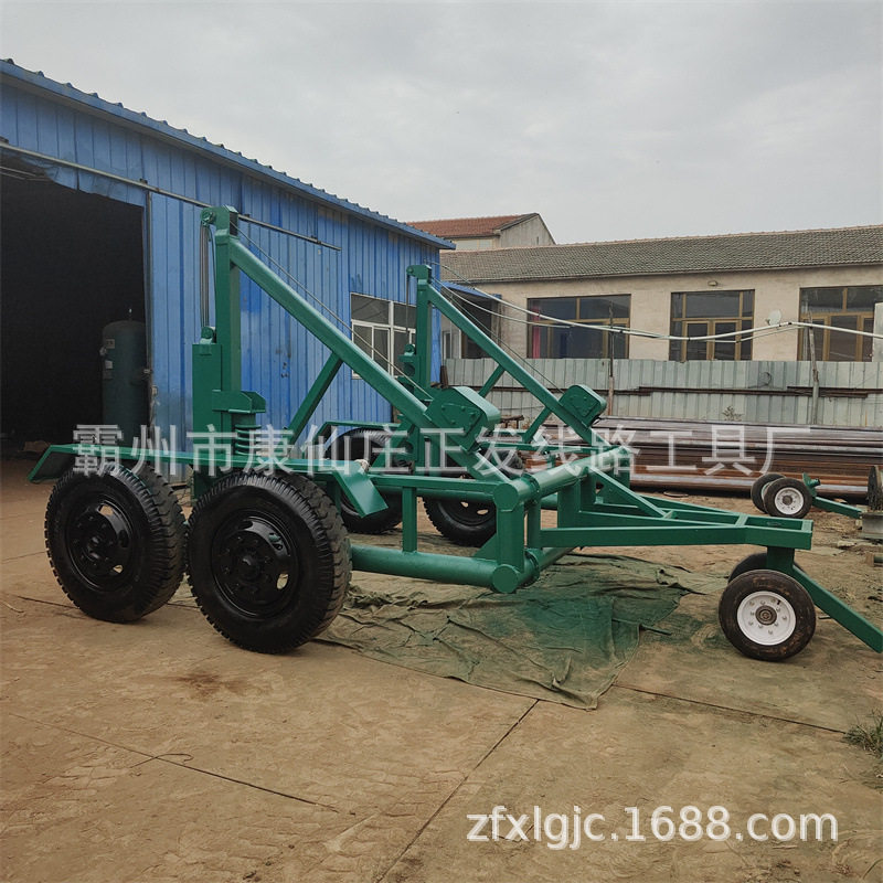 放线车 中冀长信 3吨5吨8吨10吨12吨 液压钢线拖运用 电缆拖车,搬运/仓储/物流设备,立体仓库设备,淘宝优惠券,粉丝福利购,淘宝优惠卷