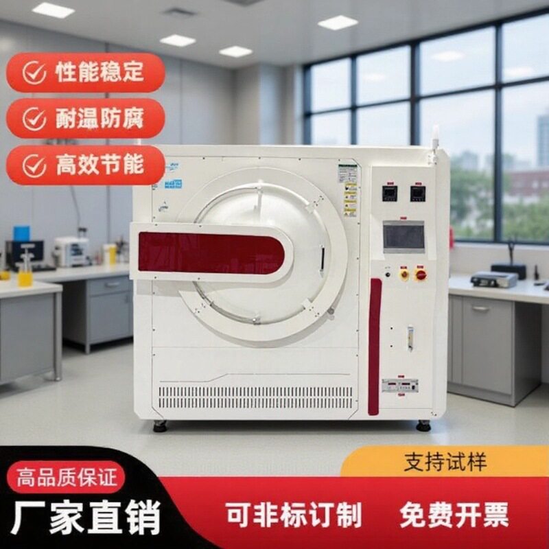 高校电子陶瓷±1℃金刚石钎焊整体机型安全耐用真空炉志远高