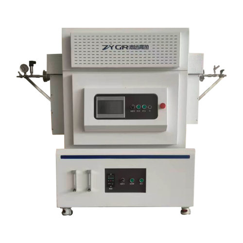 志远高热21KW高温回转炉1300℃±1℃控温S型热电偶工业炉