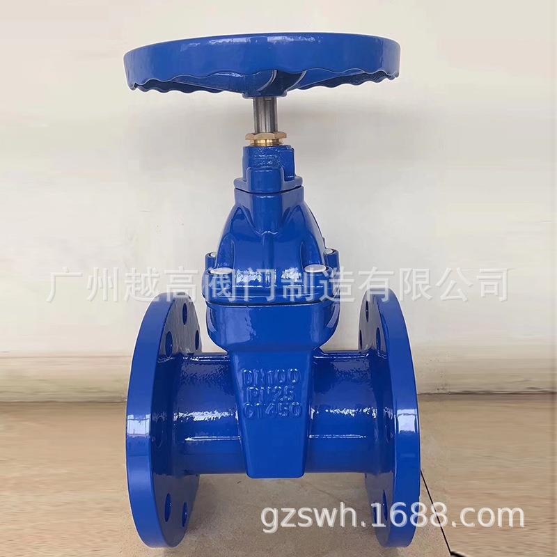 供应法兰弹性座封闸阀Z45X 球墨铸铁暗杆闸阀 dn50 dn100 dn200