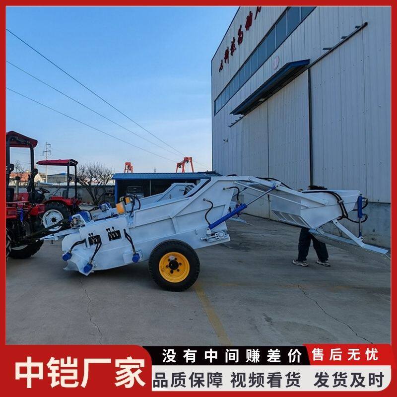 海边酒店景点景区浅滩深度清扫车海边垃圾清理车牵引式海滩清洁车