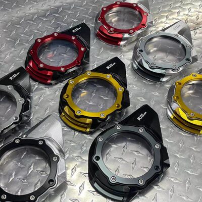 A刺 盖动传春天 SP15012铝合金盖 进冲气CNC强透明制5离合改装VE