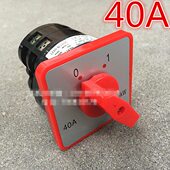 W37.5AH 转换开关0 开关Z5 触点40LO3 7.5K银 D组合40