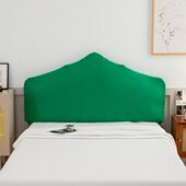 木板改造旧床全包弹力弧形防尘保护软包布艺欧式 床头套罩通用靠背