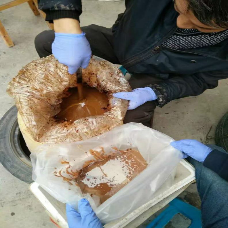 漆 土漆原浆树土漆天然漆包邮生专用包邮陕西漆大漆国 棺材寿材漆