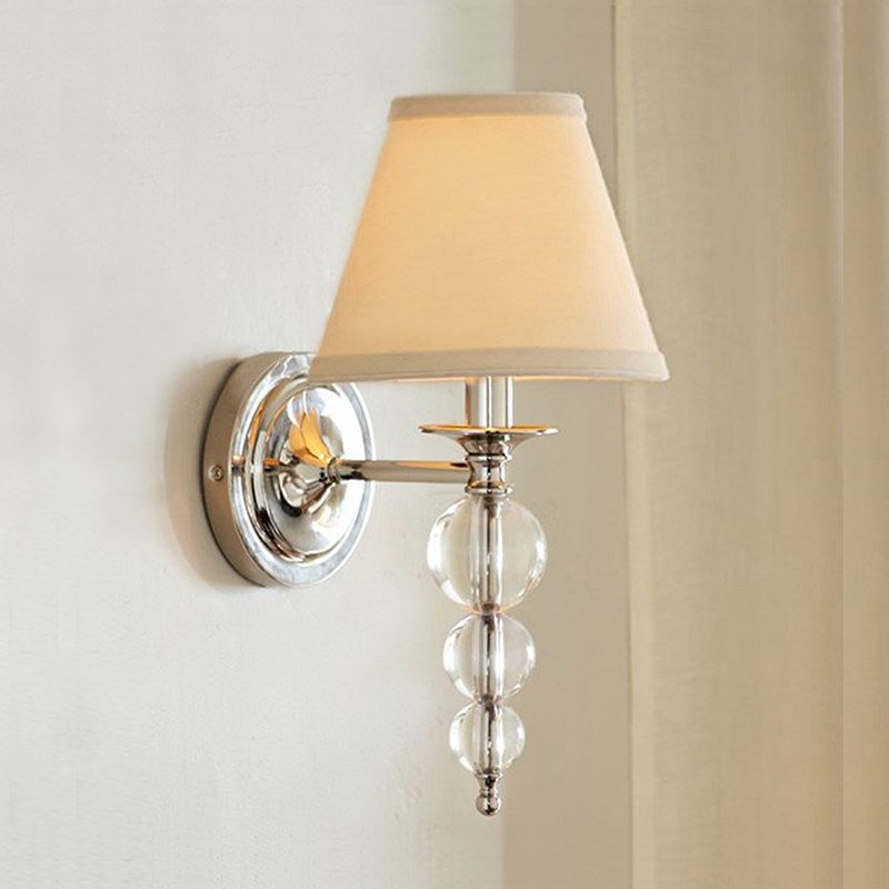SY轻奢水晶球i壁灯简欧美法式现代客厅背景墙餐厅书房间卧室床头