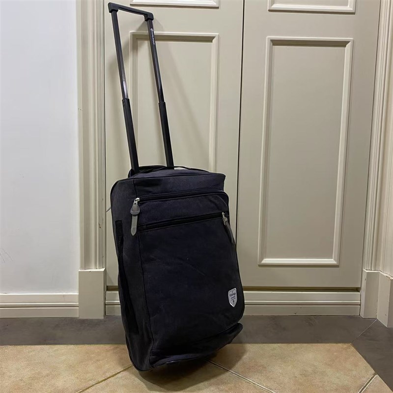 超轻1.4kg可折叠o拉杆拖轮包收纳包防泼水旅行包短途大容量行李包