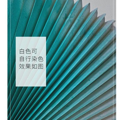 红色大三十八纸子中式摆件琴婚庆订折扇装饰风橱窗背景纸扇八节