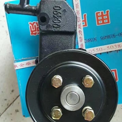 全柴QC480/485/N485/490工程车带节温器座叉车/490QB水泵总成汽刹图片