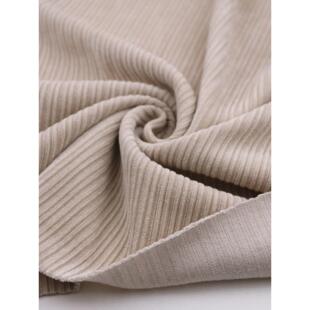 高端雪尼尔面料秋冬加厚粗坑条绒弹力垂感阔腿裤外套灯芯绒布料