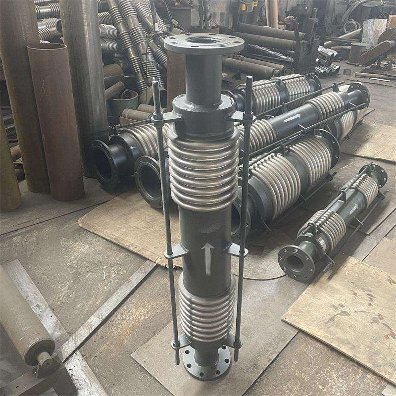 复式拉杆波纹补偿器 煤粉管道双联三向波纹补偿器 三维波纹膨胀节