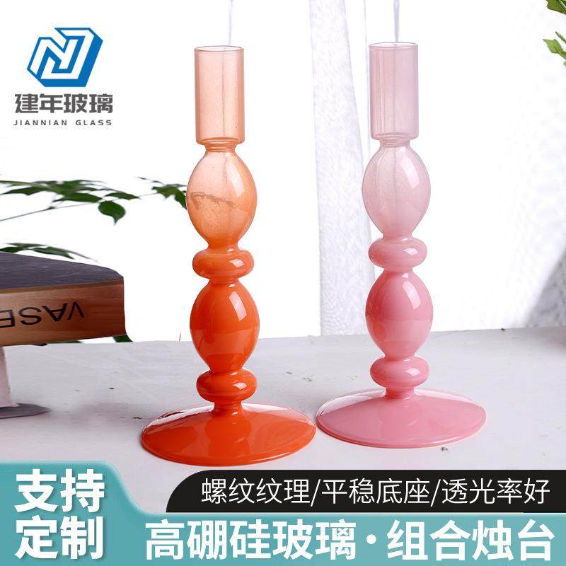 创意玻璃组合烛台欧式 现代家居软装饰品摆件 透明摆件装饰家用,电子元器件市场,其它元器件,淘宝优惠券,粉丝福利购,淘宝优惠卷