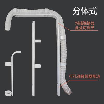 直径100mm150mm吸尘钢丝软管支架单双桶排尘集尘木工雕刻机吸尘器