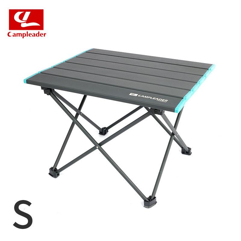 新款户外折叠桌 迷你便携登山野营烧烤桌 轻便铝合金桌子出口小号