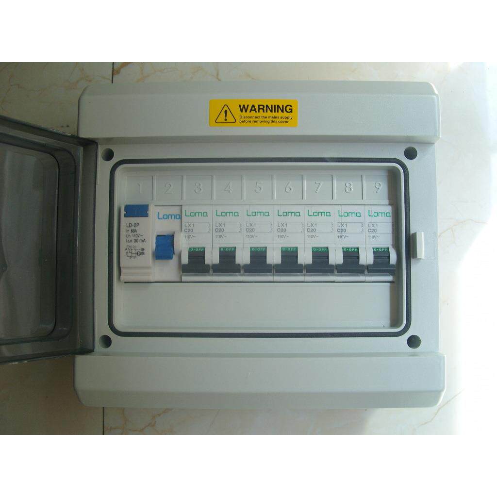 隆马电器 厄瓜多尔110V 危地马拉110v 海地 配电箱110v
