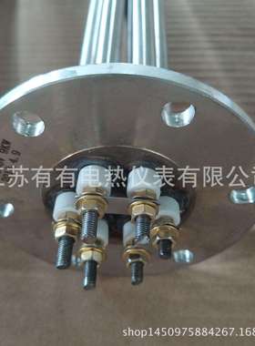 不锈钢115MM法兰电热管380V6/9/12KW锅炉水箱加热管导热油发热管