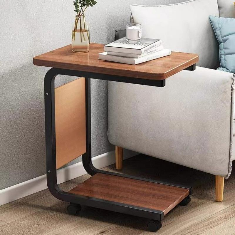 ∅边桌茶几移动客厅家用沙发角几滑轮迷你茶桌简约卧室床边桌床头