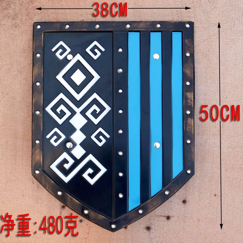 塞尔达林克传说 无双骑士盾 PU盾牌1：1橡胶游戏舞台表演道具武器