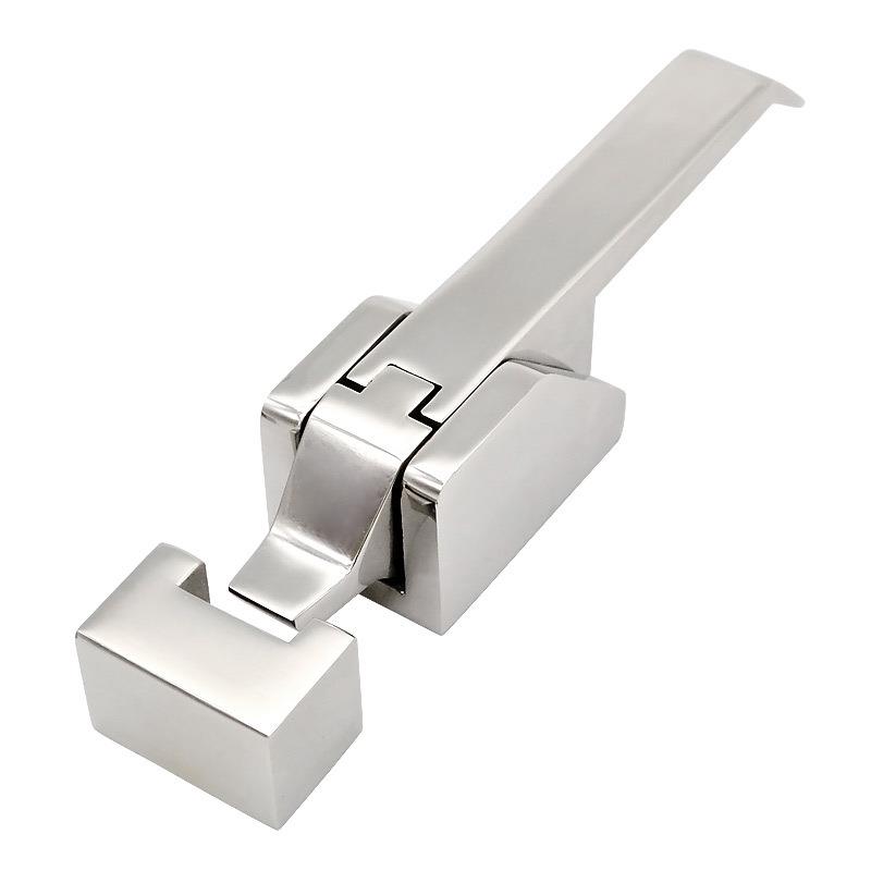 SK1-093-1S尚坤304不锈钢工业机械门锁 烤箱试验箱执手迫紧门把手