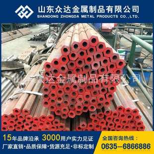 六角管加工定 制 35CrMo六角钢管 空心六角棒 冷拔外六角内圆钢管