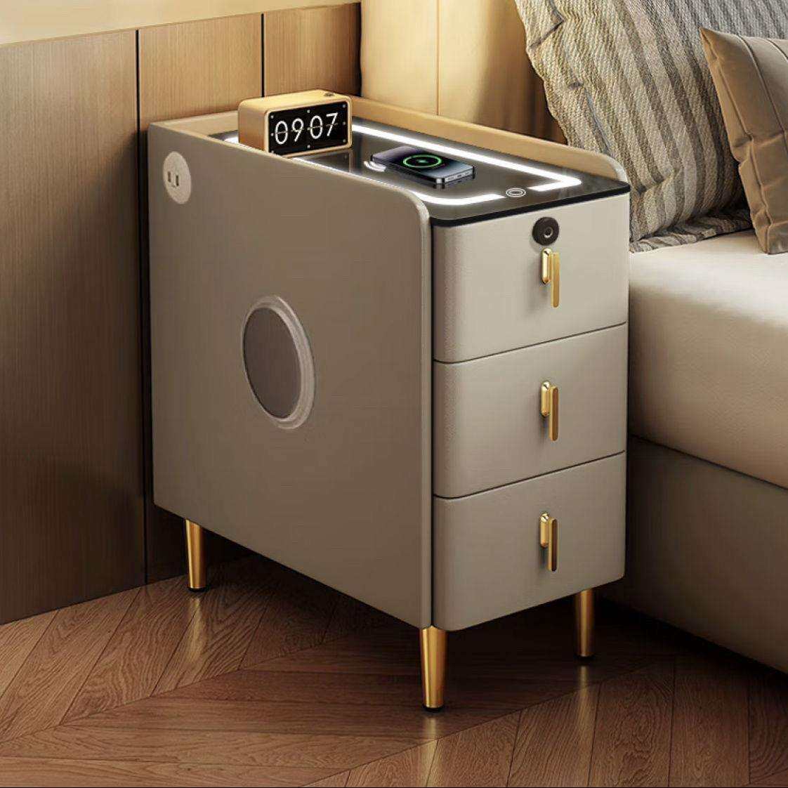 小型实木智能床头柜现代简约床边柜多功能家用卧室床头收纳柜整装,鲜花速递/花卉仿真/绿植园艺,割草机/草坪机,淘宝优惠券,粉丝福利购,淘宝优惠卷