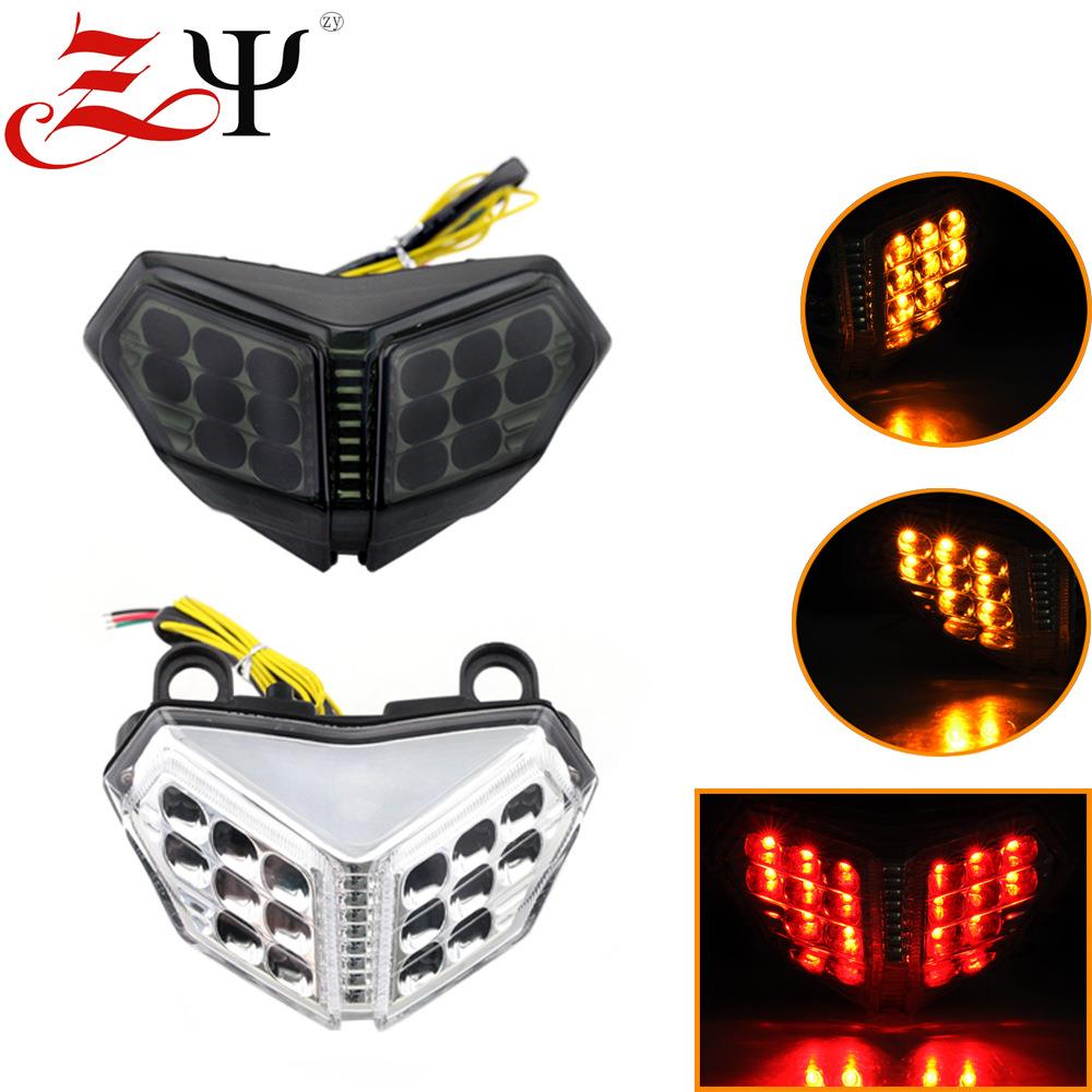 适用杜卡迪848/EVO 07-11 1098/ 07-08 LED改装刹车转向功能尾灯图片