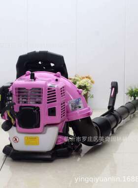 EB430粉色汽油吹风机 园区吹叶机背负式吹雪机公路除尘风力灭火机