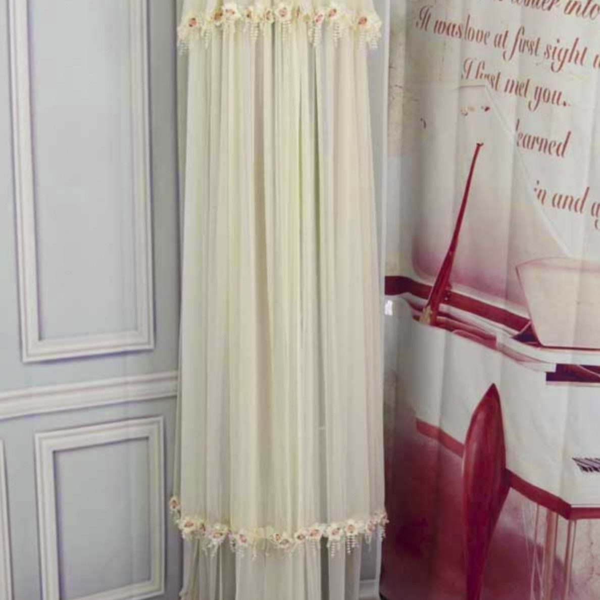 蕾丝立式柜机包邮空调防尘罩欧式圆形空调罩布艺方形开机套取不布