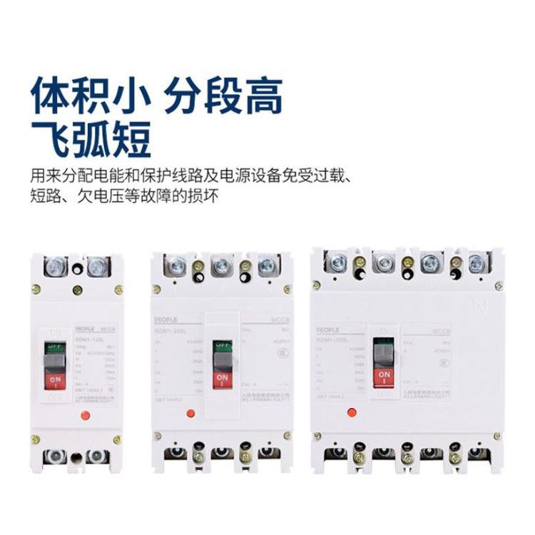 供应 RDM1-400L/4300 塑壳断路器 原厂