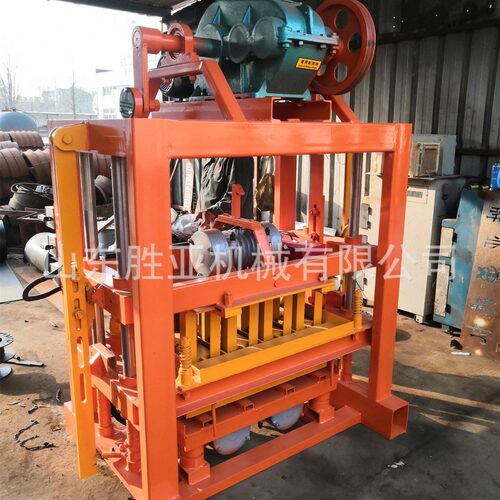 QTJ4-40 混凝土实心砖水泥砖设备  solid brick making machine