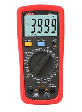 优利德UT39A+ UT39C+三位半数字万用表数显多用表