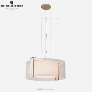 餐厅卧室吊灯意大利圆形奢设计设计师吊灯款现代轻简约大利Collec