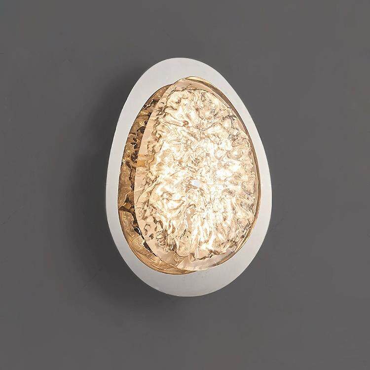 树脂感现代客厅床头壁灯楼梯轻奢道高级过意式极简墙灯卧室走廊