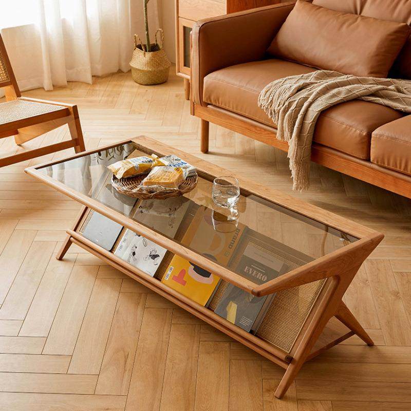 法式复古茶几实木藤编客厅家用餐桌两用玻璃长方形简约现代小户型,鲜花速递/花卉仿真/绿植园艺,割草机/草坪机,淘宝优惠券,粉丝福利购,淘宝优惠卷