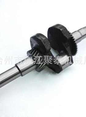 汽油发动机配件168F 170F 曲轴 2 3寸水泵 GX160抹光机曲轴 键槽