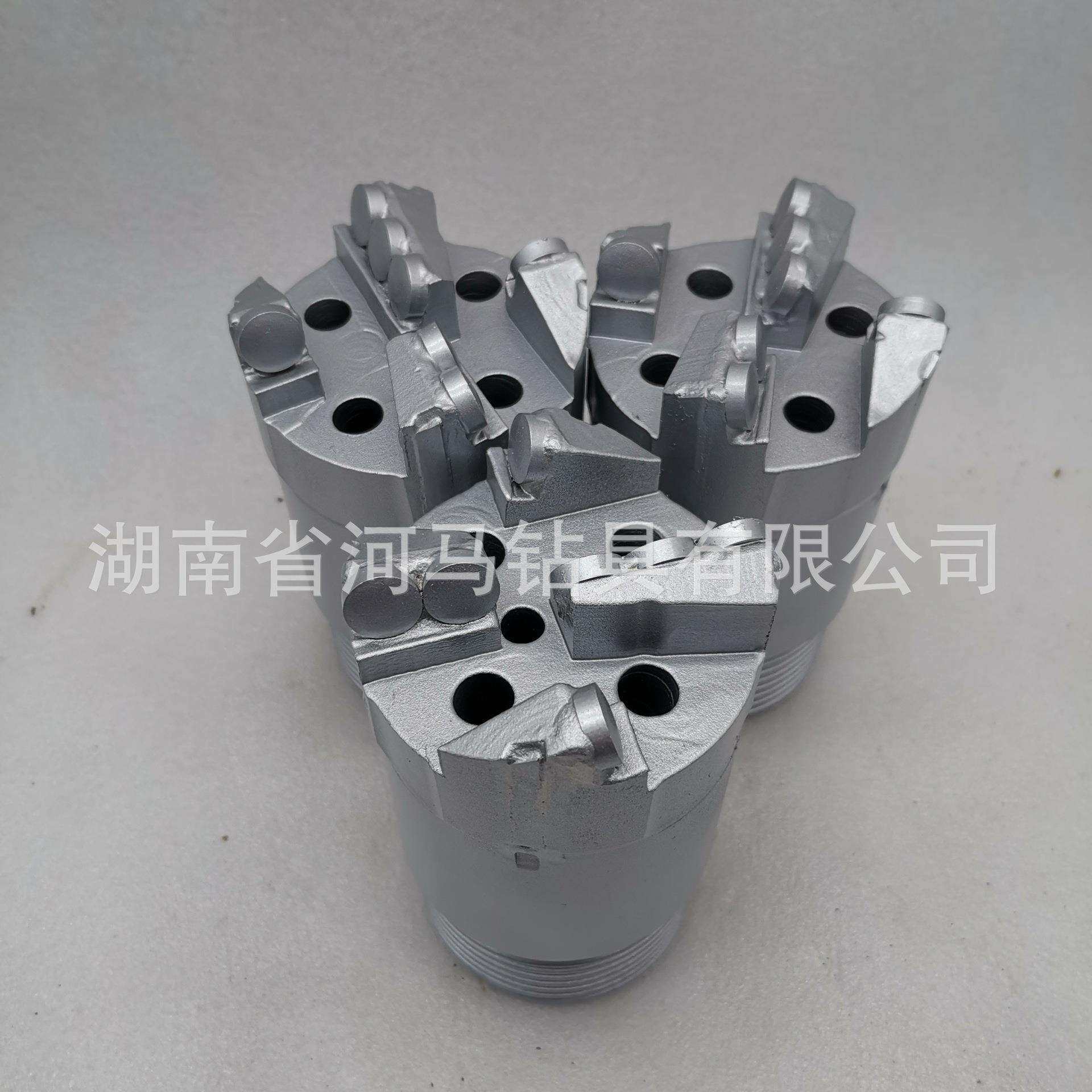 厂家直销供应PDC钻头 水平钻机石材开采接73岩芯管无芯复合片钻头