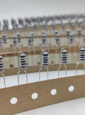 KNP立式线绕电阻1/2W 1WS 1Ω-100Ω 编带金属膜插件电阻现货供应