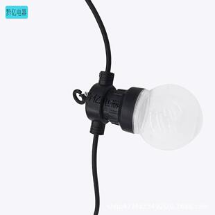 户外防水串灯 装饰灯露台太阳能灯泡串灯挂灯婚庆布置led室外灯串