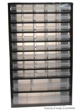 126762 44格 RAACO 钢架机箱整理器