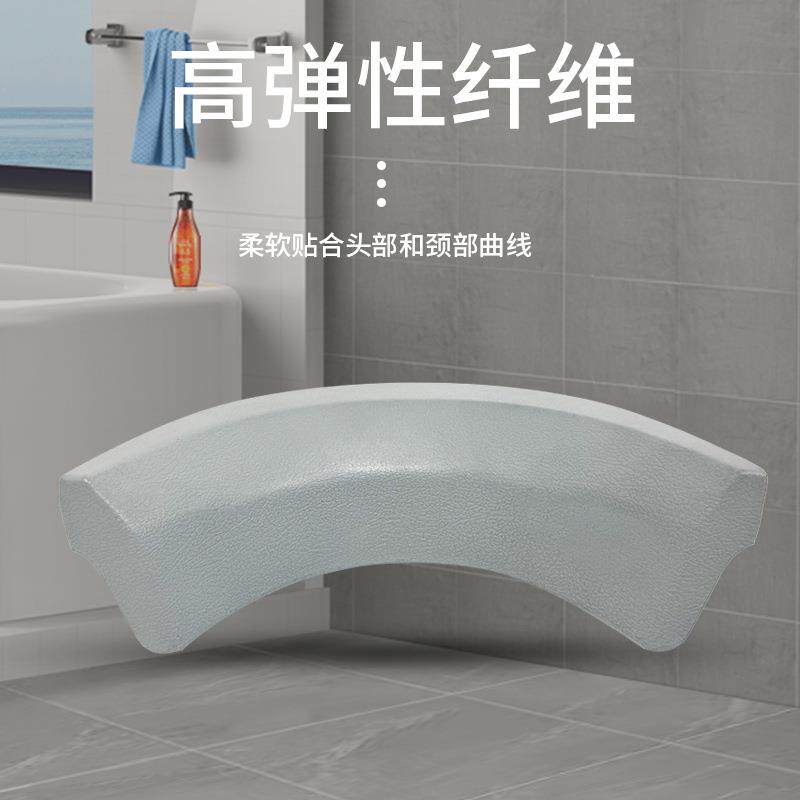 防水防潮抗老化高端闭孔发泡吸盘浴缸头枕欧美市场年度销冠头靠