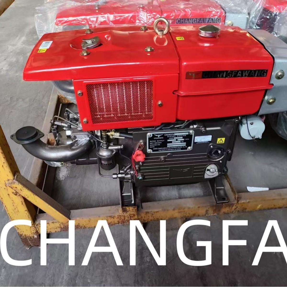 中国常发正宗常发金冠系列柴油机单缸水冷手摇电启动CHANGFA