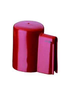 单边口绝缘子罩AV4401红色柔性塑料绝缘子遮蔽罩 弈远批量供应