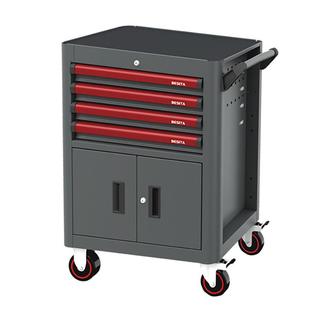 百思泰6691汽修店修理厂机修工具组套方案257件移动机修工具车