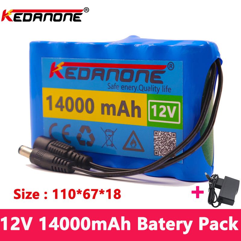 3S2P 12V 14000mah 锂离子电池可充电直流 12.6 V 14Ah