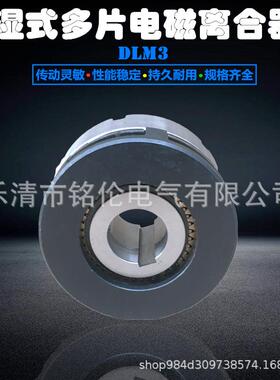 湿式多片电磁离合器DLM3-16电磁离合器DLM3-16A铣床配件24v